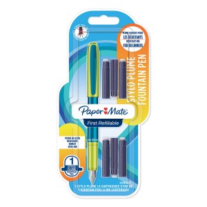 Paper Mate My First Fun Barrel Design täitesulepea (M) roheline - 2036109-Z Paper Mate My First Fun Barrel Design täitesulepea (M) roheline - 2036109-Z