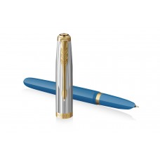 Täitepliiats Parker 51 PremiumTurquoise GT (F) - 2169078 Täitepliiats Parker 51 PremiumTurquoise GT (F) - 2169078