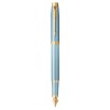 Parker IM Rituals Turquoise Green (M) täitesulepe gravüüriga