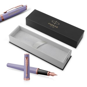 Parker Meridian lilla PGT täitesulepea (F) – 2247766, graveeringuga