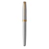 Parker Sonnet Stainless Steel GT (M)Täitepliiats graveeringuga