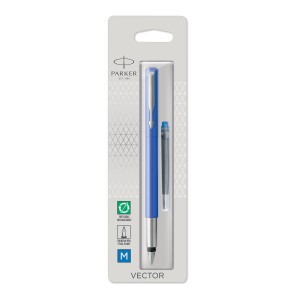 Parker Vector Standard Blue ct täitesulepliiats graveeringuga Parker Vector Standard Blue ct täitesulepliiats graveeringuga
