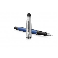 Waterman Expert Deluxe Metallic Blue CT (F) täitesulepea – 2187650 Waterman Expert Deluxe Metallic Blue CT (F) täitesulepea – 2187650