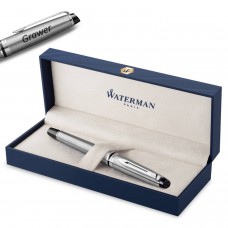 Waterman Expert Steel CT täitesulepe gravüüriga