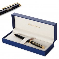 Waterman Hémisphère Black GT (M) graveeringuga täitesulepea