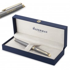 Waterman Hémisphère Stone Grey GT (M) täitesulepe – 2217944 graveeringuga