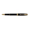 Parker Sonnet Matte Black GT (F) täitesulepliiats koos graveeringuga