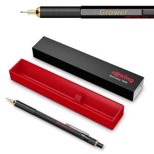 Rotring automaatne pliiats 800 0.7 Graveeringuga must