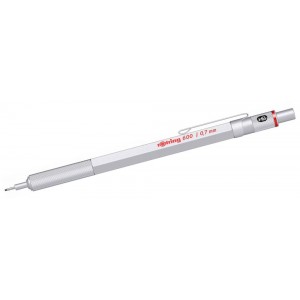 Rotring automaatne pliiats 600 0.7 hõbedane - 1904444