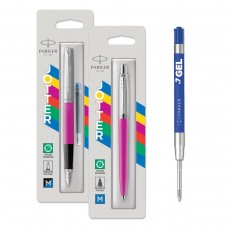 Parker komplekt: Jotter Originals Magenta Täitepliiats + Pastapliiats + 1 Economy sinine pliiatsi täidis