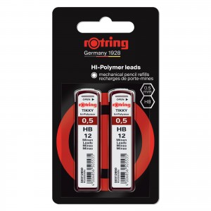Rotringi grafiidi komplekt 0,5 mm - 2 tk. - 2221256