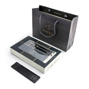 Parker Sonnet Black GT pliiatsi ja pastapliiatsi komplekt koos kinkekoti ja kohvriga