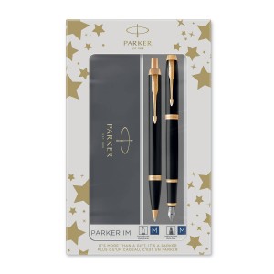 Parker komplekt: Täitepliiats + Pastapliiats IM Black GT – 2093216