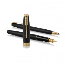 Parker komplekt: Täitepliiats + Pastapliiats Sonnet Black GT - 2093371