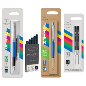 Parker Komplekt Täitepliiats + Kassetid + Pastapliiats + Täidised 2096858+1950385+2076052+2136231