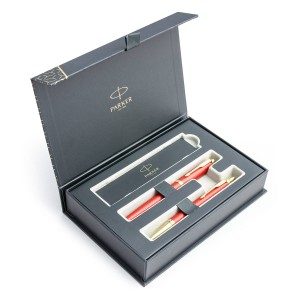 Parker IM Premium Red GT Täitepliiats + Pastapliiatsi komplekt 2143650 + 2143644