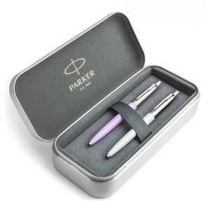 Parker Jotter Originals Lilac and Pearl pliiatsi kinkekomplekt metallkorpusega