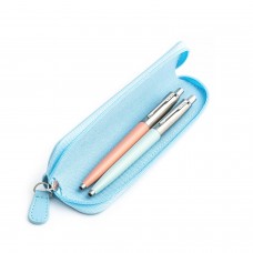 Parker Jotter Originals Powder Pink ja Pastel Blue pastapliiatsi kinkekomplekt sinise ümbrisega