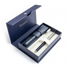 Waterman L'Essence Du Blue täitesulepliiatsi kinkekomplekt + ümbris karbis