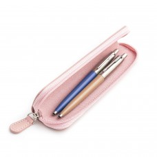 Parker Jotter Originals Blue ja Beige Pastapliiatsi kinkekomplekt roosa ümbrisega