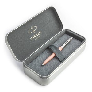 Parker Jotter Originals Pastel Pink Pastapliiatsi kinkekomplekt metallkarbis