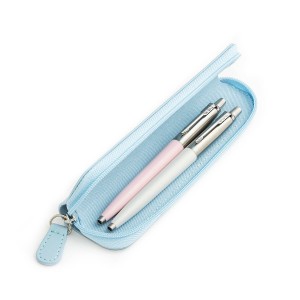 Parker Jotter Originals Pearl ja Pink Pastapliiatsi kinkekomplekt sinise ümbrisega