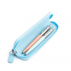 Parker Jotter Originals Powder Pink ja Pastel Blue Pastapliiatsi kinkekomplekt sinise ümbrisega