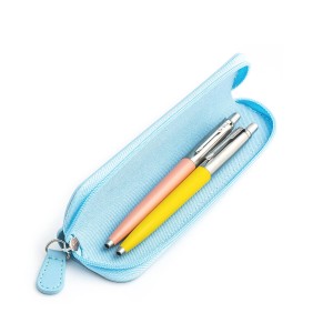 Parker Jotter Originals Powder Pink ja Yellow Pastapliiatsi kinkekomplekt sinise ümbrisega Parker Jotter Originals Powder Pink ja Yellow Pastapliiatsi kinkekomplekt sinise ümbrisega