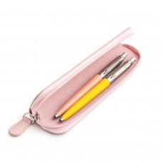 Parker Jotter Originals Powder Pink ja Yellow Pastapliiatsi kinkekomplekt roosa ümbrisega