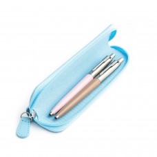 Parker Jotter Originals Pink ja Beige Pastapliiatsi kinkekomplekt sinise ümbrisega