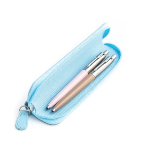Parker Jotter Originals Pink ja Beige Pastapliiatsi kinkekomplekt sinise ümbrisega