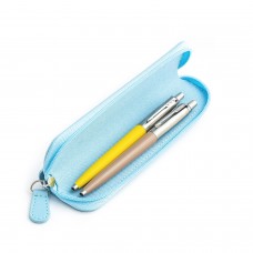 Parker Jotter Originals Yellow ja Beige Pastapliiatsi kinkekomplekt sinise ümbrisega