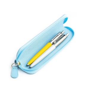 Parker Jotter Originals Yellow ja Pearl Pastapliiatsi kinkekomplekt sinise ümbrisega