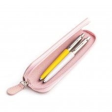 Parker Jotter Originalsi Yellow ja Pearl Pastapliiatsi kinkekomplekt roosa ümbrisega