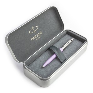 Parker Jotter Originals Lilac Pastapliiatsi kinkekomplekt metallkarbis Parker Jotter Originals Lilac Pastapliiatsi kinkekomplekt metallkarbis