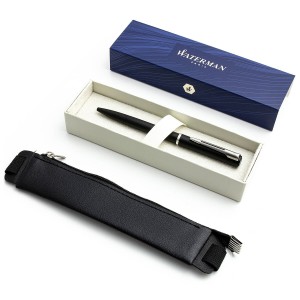 Waterman Allure Black Pastapliiatsi komplekt must värvi korpusega