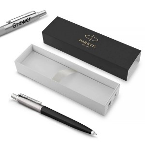 Parker Jotter Originals Must (sinine) geelpliiats graveeringuga