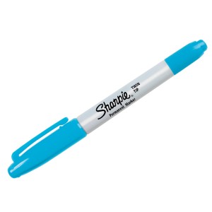 Sharpie Twin Tip helesinine marker 1tk.