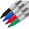 Marker Sharpie Fine 4 tk. (must, sinine, punane, roheline) - 1985858