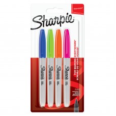 Marker Sharpie Fine Fun 4 lk blister - 2065403