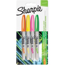 Markerite komplekt Sharpie Fine NEON 4 tk. - 1985855