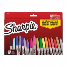 Sharpie Fine Special Edition 18 värvi püsimarkerite komplekt