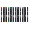 Sharpie akrüülmarkerid, 12 värvi + lisad: raamatumärk, kott, võtmehoidja
