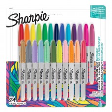 Sharpie Fine püsimarkerid segavärvides 24 tk. - 2205177
