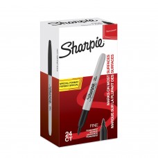 Sharpie Fine Black Markers (24tk karbis) - 2077128