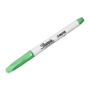 Sharpie S-note highlighter roheline 1 tk.