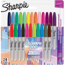 Sharpie Fine Electro Pop Marker Set 24 värvi - 1940862