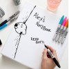 Sharpie Fine 20 värvi komplekt koos värvikotiga