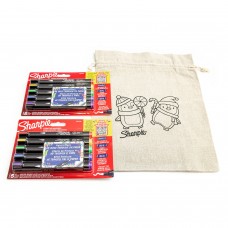 Sharpie akrüülmarker 10-st komplektis koos värvipakiga Sharpie akrüülmarker 10-st komplektis koos värvipakiga