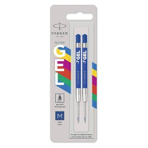Parker tindipliiats täitmine Economy Gel (M) sinine  2 tk. - 2136210